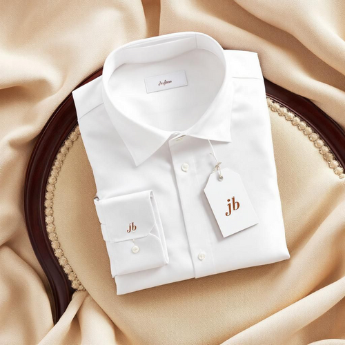 white formal dress shirt